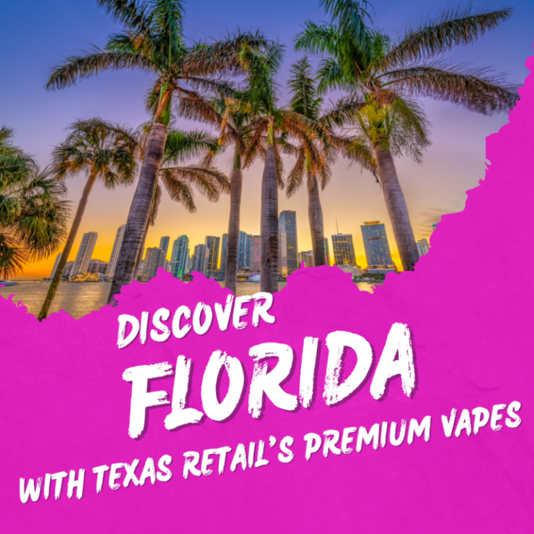 Discover Florida’s Magic: Miami and Orlando with Texas Retail’s Premium Vapes